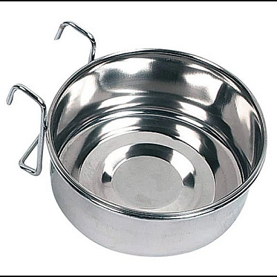 Flamingo FEEDER WITH HOOK кормушка для грызунов, нержавеющая