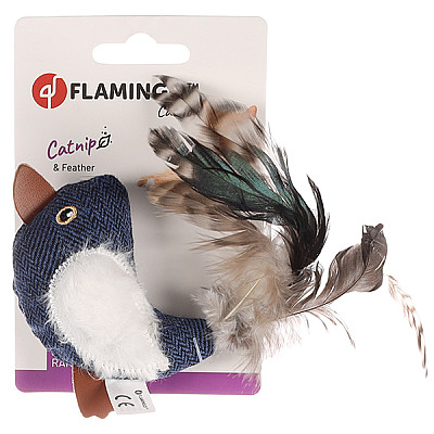 М’яка іграшка з котячою м’ятою для котів Flamingo Jeany Bird