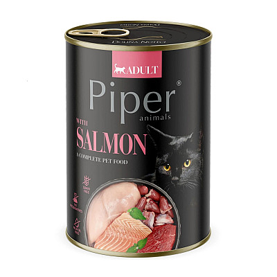 Консерви для котів Dolina Noteci PIPER з лососем