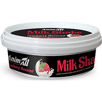 Дополнительный корм AnimAll MilkShake со вкусом малины, 30 г