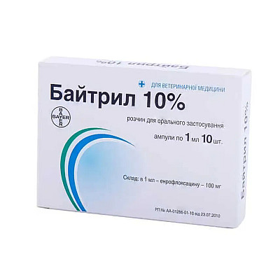 Байтрил 1мл уп.№10