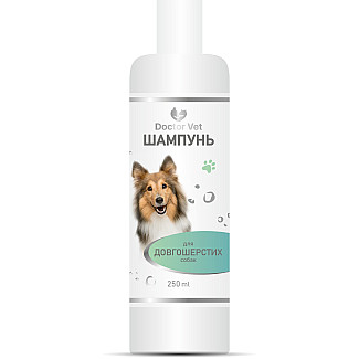 Шампунь для довгошерстих собак Doctor Vet, 250 мл