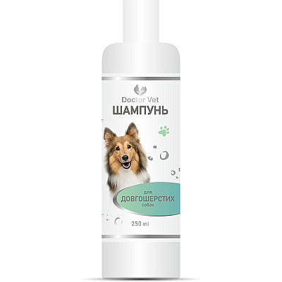 Шампунь для довгошерстих собак Doctor Vet