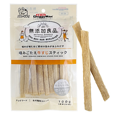 DoggyMan Beef Tendon Sticks ДОГГІМЕН ЯЛОВИЧЕ СУХОЖИЛЛЯ жувальні ласощі для собак