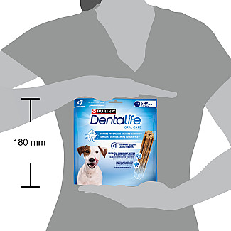Лакомство DENTALIFE Small для взрослых собак мелких пород, для здоровья зубов и десен, 115 г