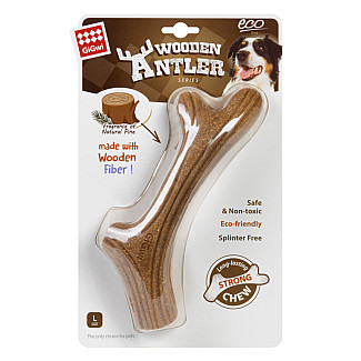 Іграшка для собак Ріг жувальний GiGwi Wooden Antler, L