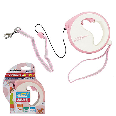 DoggyMan Retractable Lead Star ДОГГІМЕН СТАР повідець рулетка для собак до 10кг