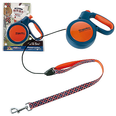 DoggyMan Retractable Lead Trad Style L ДОГГІМЕН ДОГГІ ВОЛКЕР повідець рулетка для собак до 30кг