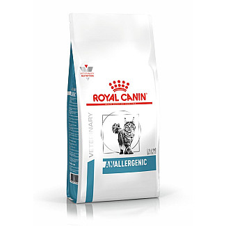 Royal Canin ANALLERGENIC ПОЛНОРАЦИОННЫЙ КОРМ ДЛЯ КОШЕК ПРИ ПИЩЕВОЙ АЛЛЕРГИИ ИЛИ НЕПЕРЕНОСИМОСТИ С ЯРКО ВЫРАЖЕННОЙ ГИПЕРЧУВСТВИТЕЛЬНОСТЬЮ, 2 кг