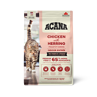 Сухий корм для котів на всіх стадіях життя Acana indoor entree cat з куркою, 1.8 кг