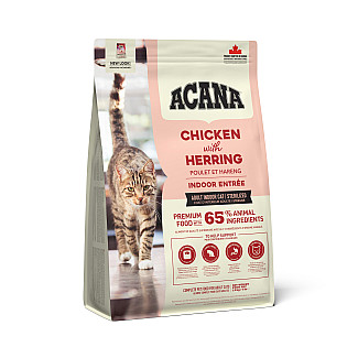 Сухий корм для котів на всіх стадіях життя Acana indoor entree cat з куркою, 1.8 кг