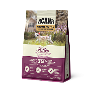 Сухий корм для кошенят Acana ACANA CAT HIGHEST PROTEIN KITTEN з куркою, індичкою та лососем, 1.8 кг