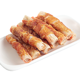 Ласощі для собак AlfPet Палички з курки та краба, 500 г