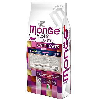 Сухий низькозерновий корм для кошенят Monge (Монж) BWild Low Grain Goose Kitten з м'яса гусака, 10 кг