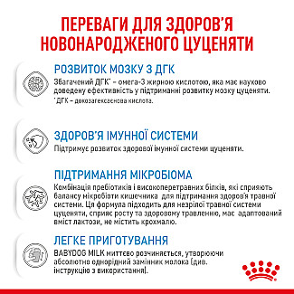 Замінник молока для цуценят від народження Royal Canin Babydog Milk, 400 г