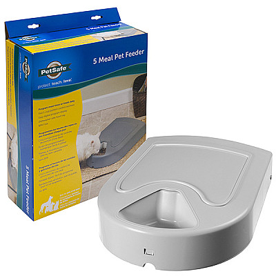 Автоматична годівниця PetSafe Eatwell 5 Meal Pet Feeder Петсейф  ітвел для котів та собак з таймером