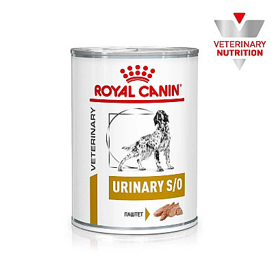 Лечебные консервы для собак при мочекаменной болезни Royal Canin Urinary S/O