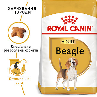 Сухий корм для дорослих собак породи Бігль Royal Canin Beagle, 3 кг