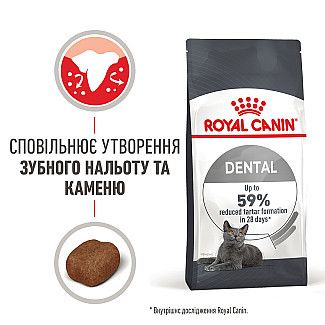 Royal Canin Oral / Dental  Care Сухой корм для кошек Профилактики образования зубного налета и зубного камня, 400 г