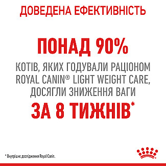 Royal Canin LIGHT WEIGHT CARE (Роял Канін Лайт Веї Кеар) сухий корм для дорослих кішок з тенденцією до повноти, 1.5 кг