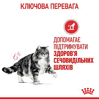 Royal Canin Urinary care Повседневный корм для взрослых кошек в целях профилактики мочекаменной болезни, 85 гр