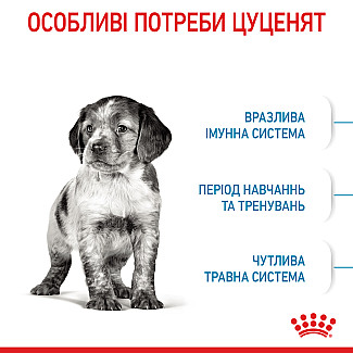 Сухой корм для щенков средних пород Royal Canin Medium Puppy, 1 кг