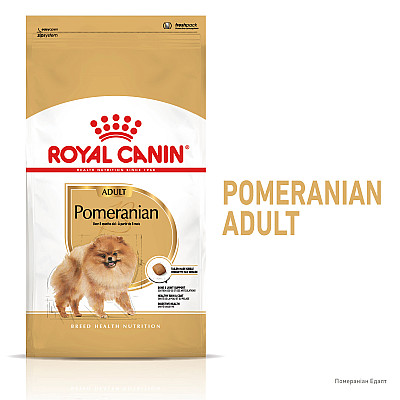 Сухой корм для собак породы померанский шпиц Royal Canin Pomeranian Adult 