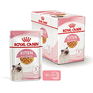 Royal Canin KITTEN INSTINCTIVE IN JELLY консервы в желе для котят до 12 месяцев, 85 гр