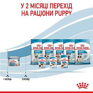 Мус для цуценят Royal Canin Starter Mousse  до 2-х місяців, 195 г