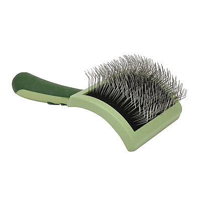 Safari Curved Firm Slicker Brush САФАРІ ВИГНУТА ПУХОДЕРКА для собак із довгою шерстю