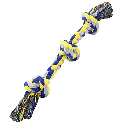 Канат для собак Nunbell, 3 вузли бавовняний