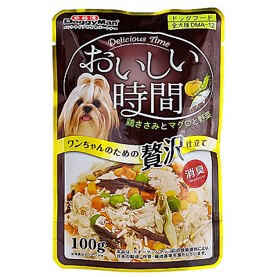 Консерви для собак DoggyMan Low Fat Chicken & Tuna, Bonito Доггімен курка з тунцем і макреллю в желе