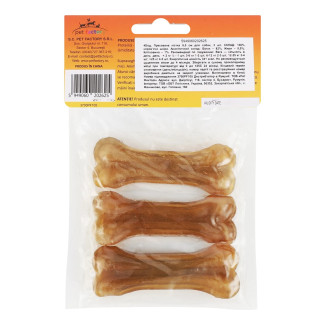 Упаковка лакомств для собак 4Dog прессованная кость (3 шт х 8.5 см), 100 г