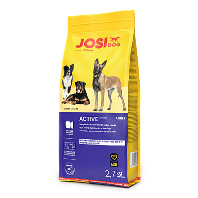 Сухий високоенергетичний корм для дорослих активних собак JOSIDOG ACTIVE (25/17)  з домашньою птицею