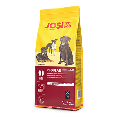Сухий корм для собак з нормальною і підвищеною активністю JOSIDOG REGULAR (25/15) з домашньою птицею
