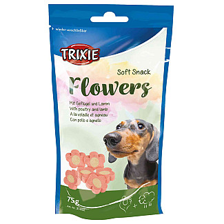 Trixie Flowers ласощі ягня, курка для собак, 75 г