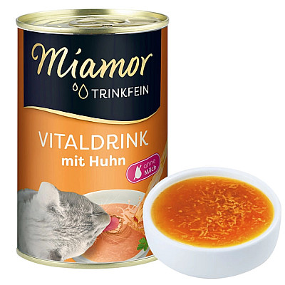  Влажный корм для кошек Miamor Vitaldrink mit Huhn бульон с курицей