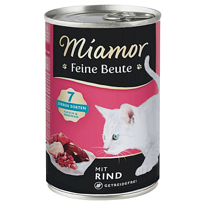 Влажный корм для котов Miamor Feine Beute mit Rind говядина
