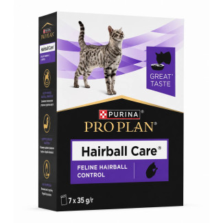 Вологий корм  Purina Pro Plan (Пуріна Про План) Hairball Care, 7*35 г