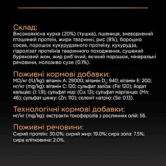Сухий корм для цуценят собак середніх порід з куркою Purina Pro Plan (Пуріна Про План) Puppy Medium Chicken, 3 кг