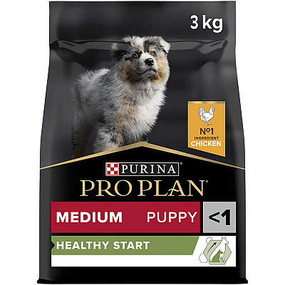 Сухий корм для цуценят собак середніх порід з куркою Purina Pro Plan (Пуріна Про План) Puppy Medium Chicken