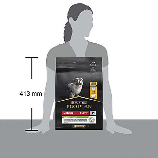 Сухий корм для цуценят собак середніх порід з куркою Purina Pro Plan (Пуріна Про План) Puppy Medium Chicken, 3 кг