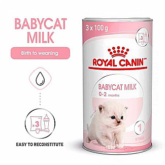 Royal Canin BABYCAT MILK  заменитель материнского молока для котят, 300 гр