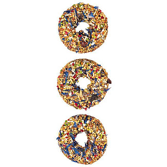 Special One Donuts - Пончики " Барбарис, волошка, кокос" для декоративних птахів, 60 г