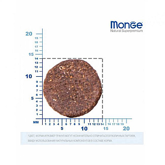Беззерновий корм для дорослих собак різних порід Monge (Монж) BWild Grain Free Lamb Adult All Breeds з ягням, 2.5 кг