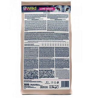 Низькозерновий сухий корм для дорослих собак усіх порід Monge (Монж) BWild Low Grain Goose Adult All Breeds з м'яса гусака, 2.5 кг