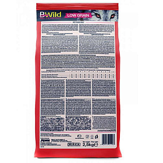 Низькозерновий сухий корм для дорослих собак усіх порід Monge (Монж) BWild Low Grain Wild Deer Adult All Breeds із м'яса оленя, 2.5 кг