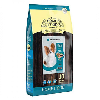 Сухий корм для собак дрібних порід Home Food (Хоум Фуд) DOG ADULT MINI Гіпоалергенний «Форель з рисом», 10 кг