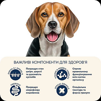 Home Food (Хоум Фуд) DOG ADULT MEDIUM / MAXI Беззерновой гипоаллергенный «Мясо утки с нутом», 1.6 кг