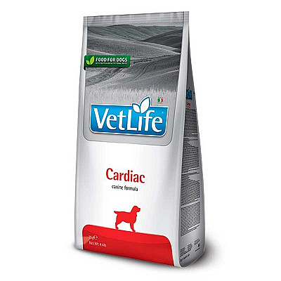 Cухий корм-дієта з полбою та куркою для собак Farmina VetLife Cardiac при хвонічній серцевій недостатності